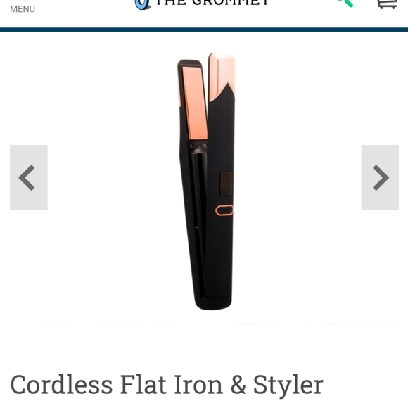 Lunata Cordless Flat Iron & Styler Multi-Tool - Picture 4 of 9